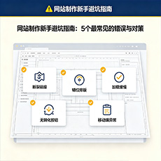 常德建站-网站制作新手避坑指南：5个最常见的错误与对策