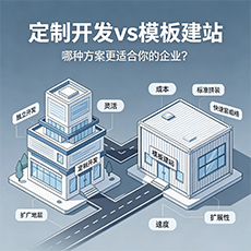 常德建站-定制开发vs模板建站：哪种方案更适合你的企业？