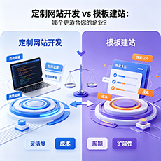 常德建站-定制网站开发 vs 模板建站：哪个更适合你的企业？